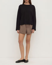 Load image into Gallery viewer, Assembly Label Micha Poplin Short - Dark Sand Hyde Boutique
