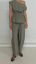 Load image into Gallery viewer, Marle Aida Top - Eucalyptus Hyde Boutique
