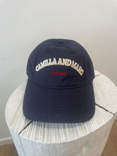 Camilla and Marc Riptide Cap - Navy  Hyde Boutique   