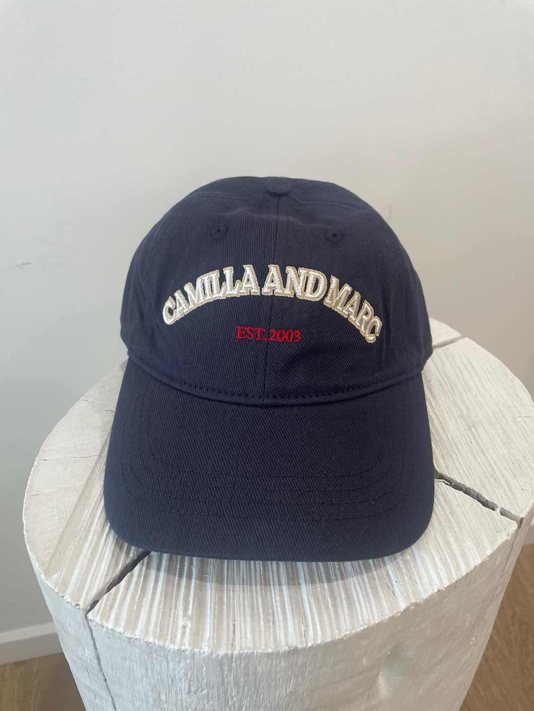 Camilla and Marc Riptide Cap - Navy  Hyde Boutique   