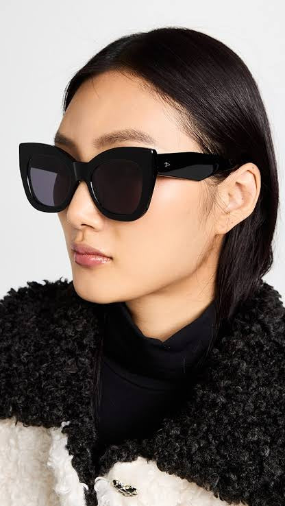 Karen Walker Northern Lights Sunglasses - Black Sunglasses Karen Walker