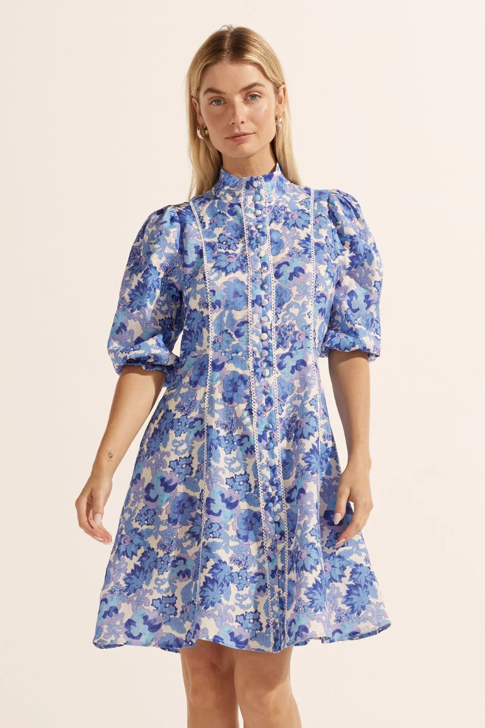 Zoe Kratzmann Jargon Dress - Pacific Floral  Hyde Boutique   