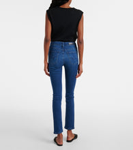 Load image into Gallery viewer, AG Mari Mid Rise Slim Striaght - Ocean Hyde Boutique
