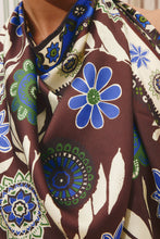 Load image into Gallery viewer, Alémais Jasper Silk Scarf - Chocolate Apparel > Women > Clothing > Accessories > Scarves > Alémais Hyde Boutique
