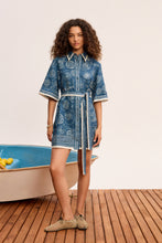 Load image into Gallery viewer, Alémais Lucky Mini Dress - Blue Hyde Boutique
