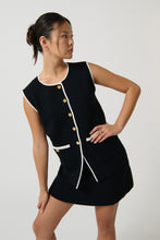 Load image into Gallery viewer, ONTE Helena Gilet - Black/White Pre Order  Hyde Boutique   
