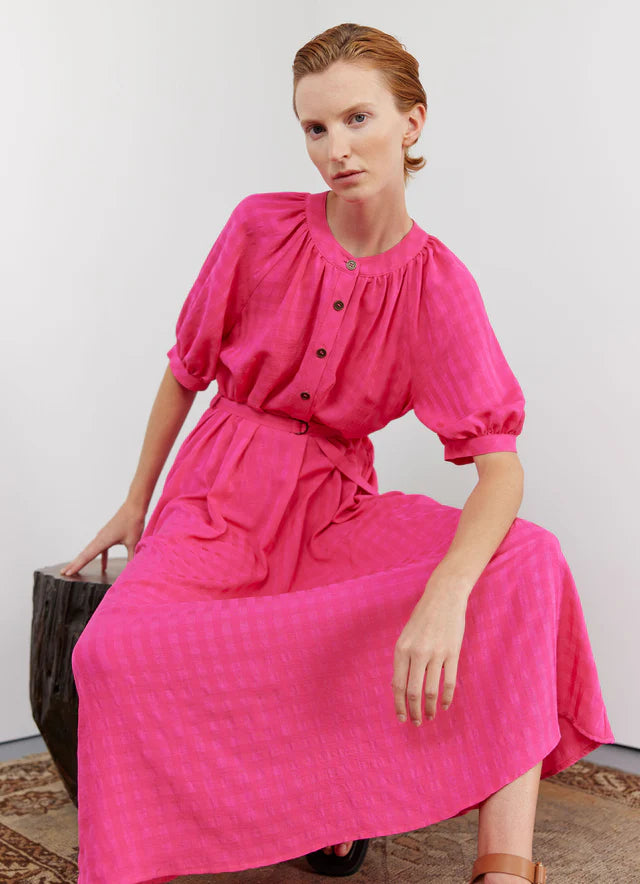 Sylvester by Kate Sylvester Shadow Dress - Pink  Hyde Boutique   