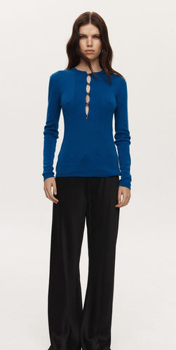 Marle Bethany Top - Lapis  Hyde Boutique   