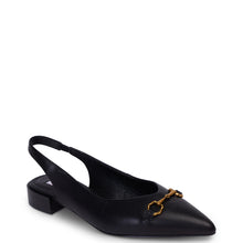 Load image into Gallery viewer, Miss Wilson by Kathryn Wilson Amara Slingback - Black Calf  Hyde Boutique   
