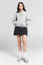 Load image into Gallery viewer, Karen Walker Runaway Scrawl Zip-up Sweatshirt - Grey Marle Hyde Boutique

