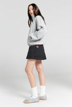 Load image into Gallery viewer, Karen Walker Runaway Scrawl Zip-up Sweatshirt - Grey Marle Hyde Boutique
