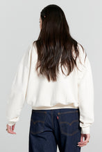 Load image into Gallery viewer, Karen Walker Runaway College Crewneck Sweatshirt - Ecru Hyde Boutique
