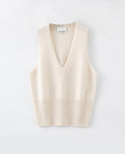 Load image into Gallery viewer, Aleger - N.35 Cashmere Low V Tank Sky Blue  Hyde Boutique   
