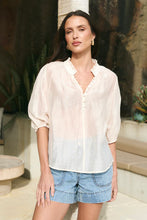 Load image into Gallery viewer, Ivy + Jack Closure High Neck Top - Ivory Arriving Mid Sept
