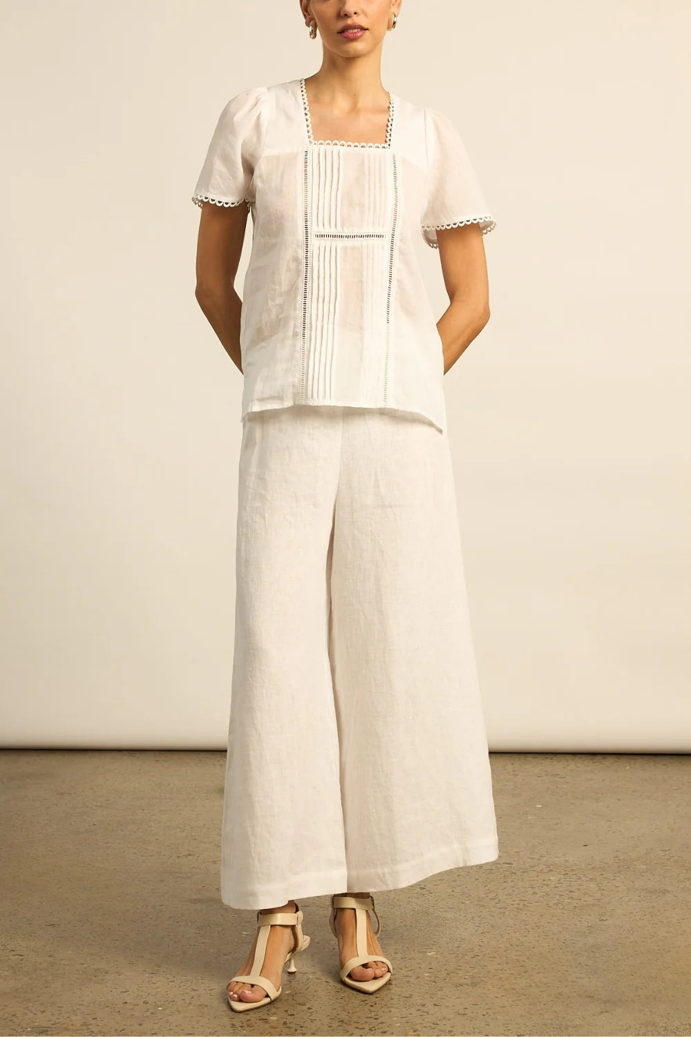 Zoe Kratzmann Apex Pant - Porcelain
