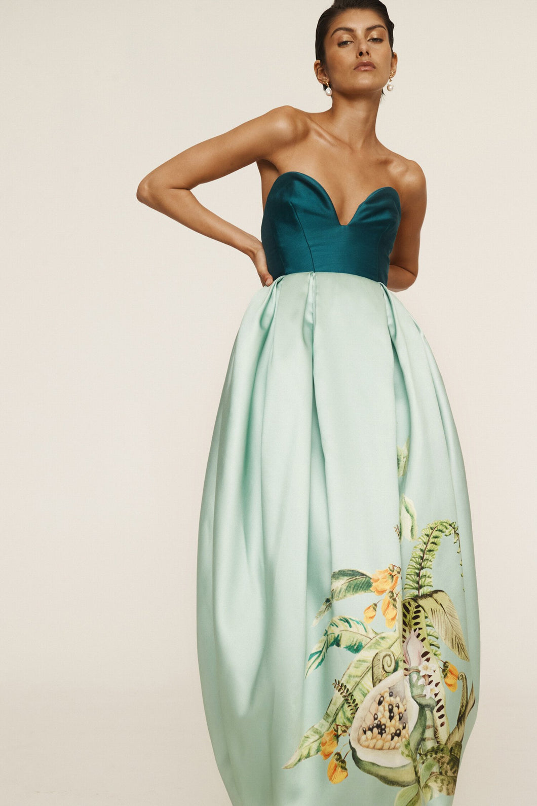 ALÉMAIS ANITA GOWN (MINT) Hyde Boutique