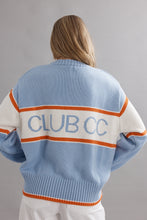 Load image into Gallery viewer, Caitlin Crisp Club CC Stripe Jumper - Tangerine Stripe Caitlin Crisp
