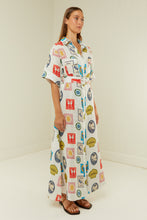 Load image into Gallery viewer, Palm Noosa Memento Dress - Holiday Stamp  Hyde Boutique   
