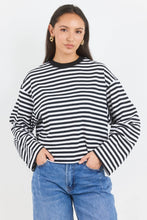 Load image into Gallery viewer, Stories Be Told Unite Stripe Long Sleeve - Black Arriving Friday
