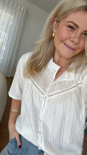 Load image into Gallery viewer, Drama The Label Dalila Top - White Check Hyde Boutique
