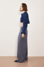 Load image into Gallery viewer, Commonplace Esme Jacquard Bolero - Navy
