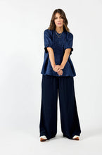 Load image into Gallery viewer, Drama the Label Triplet Blouse - Indigo  Hyde Boutique   
