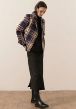 Load image into Gallery viewer, Pol Holland Pea Coat - Check  Hyde Boutique   
