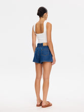 Load image into Gallery viewer, Kivari Monroe Denim Short - Indigo Blue
