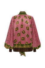 Load image into Gallery viewer, Alemais Lacey Silk Blouse - Dusty Pink Hyde Boutique
