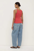 Load image into Gallery viewer, Assembly Label Charlie Rib Tank - Washed Chili
