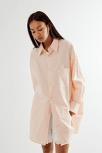 Load image into Gallery viewer, Commonplace Peachy Oversized Shirt - Baby Pink Hyde Boutique
