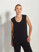 Load image into Gallery viewer, Juliette Hogan Refined Tank - Black Luxe Suiting (COMING SOON)  Hyde Boutique   
