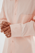 Load image into Gallery viewer, Commonplace Peachy Oversized Shirt - Baby Pink Hyde Boutique
