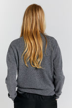 Load image into Gallery viewer, Karen Walker Posy Cashmere Cardigan - Charcoal Marle Hyde Boutique
