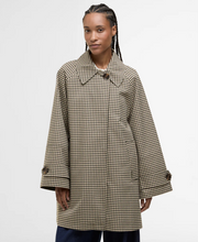 Load image into Gallery viewer, Barbour Kennedy Showerproof Jacket - Sage Houndstooth/Mist Apparel > Women > Clothing > Jackets &amp; Coats > Lightweight Jackets > Barbour Hyde Boutique
