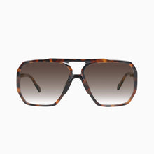 Load image into Gallery viewer, Valley Rodeo Dark Tortoise w. Gold Metal / Brown Gradient Lens Accessories > Sunglasses > Fashion Sunglasses > Valley Eyewear Hyde Boutique
