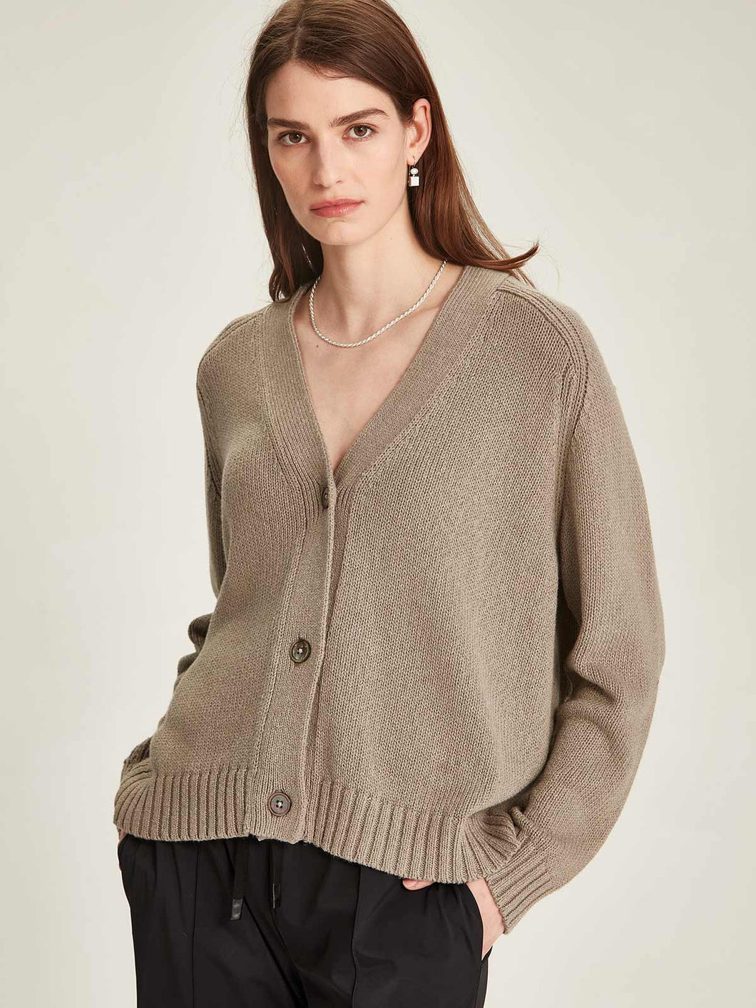 Sills + Co Janaya Cardigan - Mink Hyde Boutique