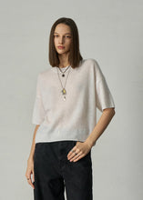 Load image into Gallery viewer, Aleger 273 Cashmere Featherweight Top - Terry Apparel > Women > Clothing > Knitwear > Knit Tops > Cashmere Knit Tops > Aleger Hyde Boutique
