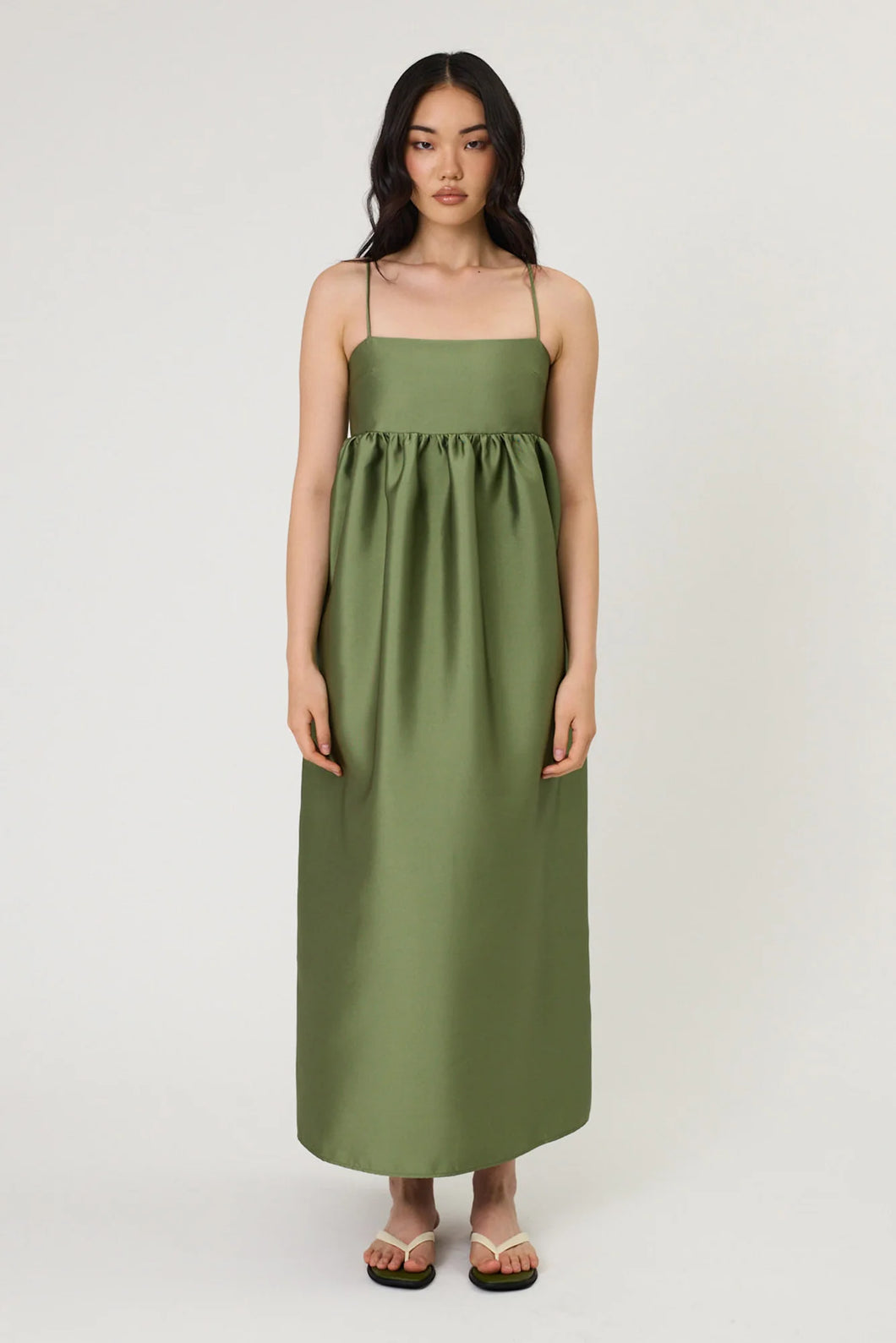 Remain Sydney Maxi Dress - Seaweed