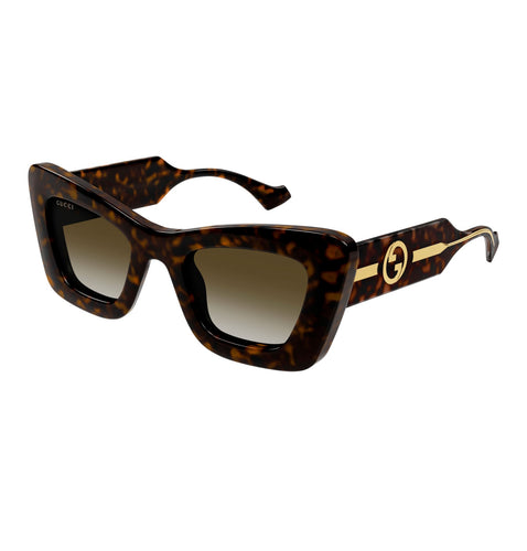 Gucci GG1552S Sunglasses Havana/Brown  Hyde Boutique   