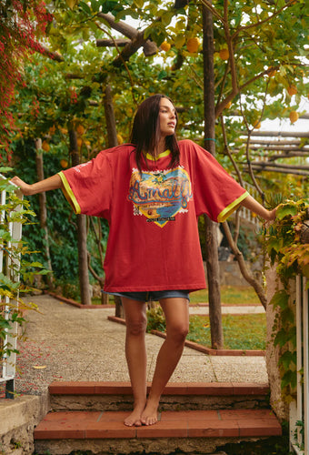 Sabbi The Almalfi Love Notes Tee - Red Hyde Boutique