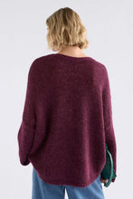 Load image into Gallery viewer, Elk Agna Sweater - Merlot Apparel > Women > Clothing > Knitwear > Jumpers > Crew Neck Jumpers > Elk Hyde Boutique
