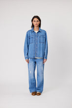 Load image into Gallery viewer, Remain Effie Shirt - Mid Blue Hyde Boutique
