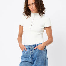 Load image into Gallery viewer, Mossman Mayfair Short Sleeve Top - Off White Hyde Boutique
