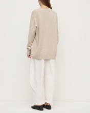 Load image into Gallery viewer, Assembly Label Alora Cashmere V Neck Knit - Tapioca Hyde Boutique
