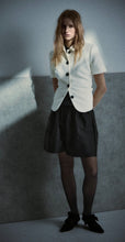 Load image into Gallery viewer, Harris Tapper Short Sleeve Bardot Blazer - Bone Apparel > Women > Clothing > Jackets &amp; Coats > Blazers > Harris Tapper Hyde Boutique
