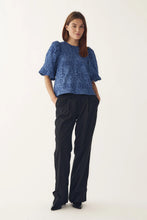 Load image into Gallery viewer, Noella Shelly Blouse - Dusty Blue Arriving Approx Mid June
