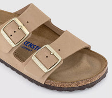 Load image into Gallery viewer, Birkenstock Arizona SFB Nubuck (Regular) - Sandcastle
