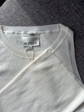 Load image into Gallery viewer, Aleger - N.85P Pima Cotton + Cashmere Beach Vest Ivory  Hyde Boutique   
