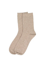 Load image into Gallery viewer, Marlow Wool Cashmere Sock - Natural  Hyde Boutique   
